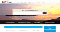 Desktop Screenshot of eleb2b.com